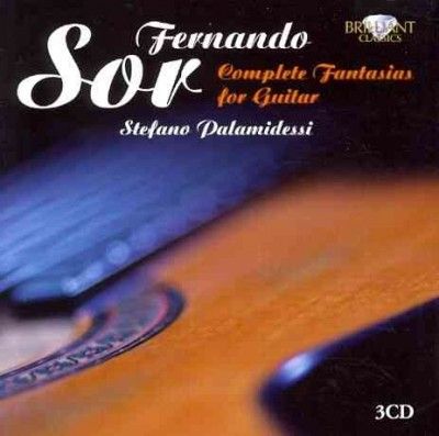 Stefano Palamidessi - Spohr: Complete Fantasias For Guitar (CD)