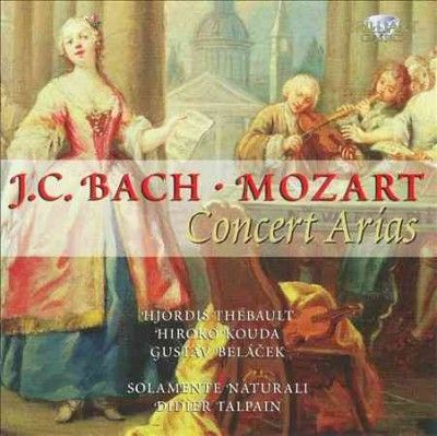 J.C. Bach/Mozart: Concert Arias (CD / Album)