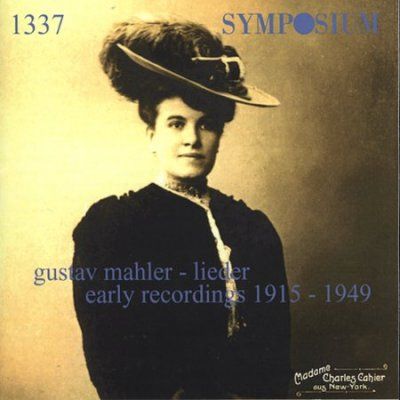 Mahler:Lieder Early Recordings - (Import CD)
