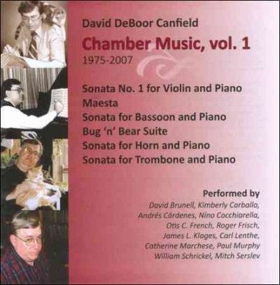 Canfield:Chamber Music Vol 1 - (Import CD)