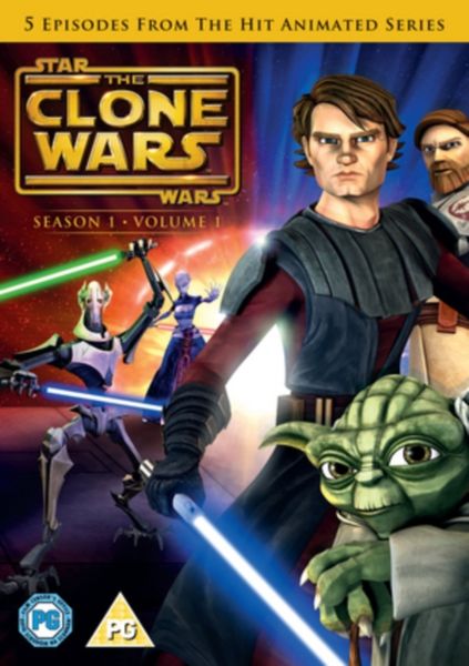 Star Wars - The Clone Wars: Season 1 - Volume 1(DVD)