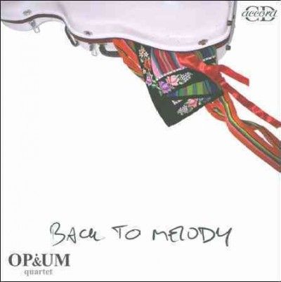 Back to Melody (CD / Album)