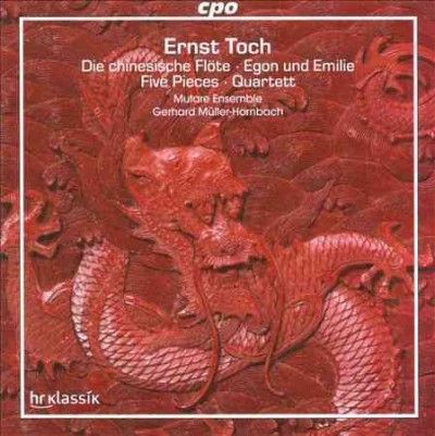 Mutare Ensemble - Toch: Die Chinesische Floete Egon Und (CD)