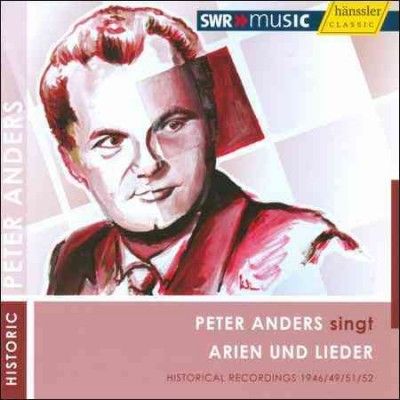 Peter Anders Singt Arien Und Lieder (CD / Album)