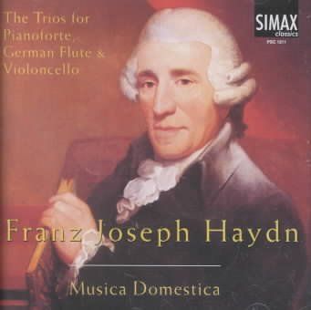 Trios for Pianoforte, Flute, Violincello/musica Domestica (CD / Album)