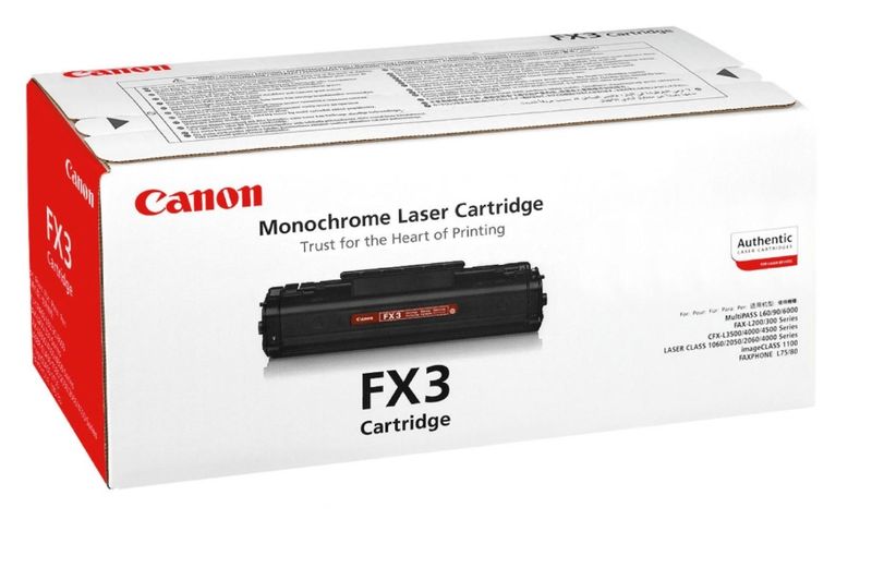 Canon FX-3 Black Laser Toner Cartridge