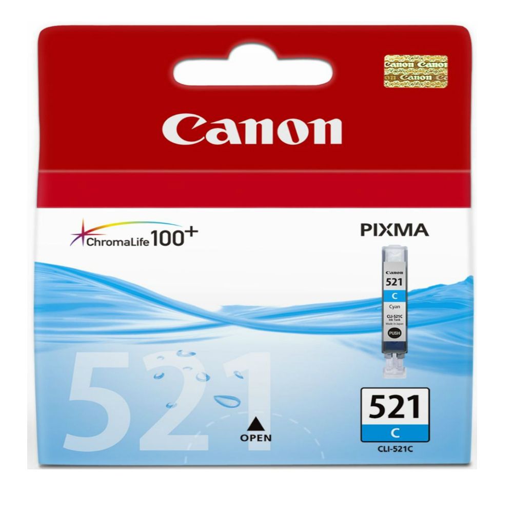 Canon CLi521 Cyan Printer Cartridge Shop Today. Get it Tomorrow