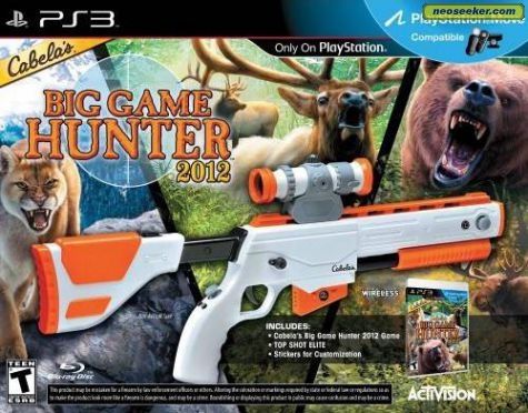 Cabela Dangerous Hunts 2011 Gun Only (PS3)