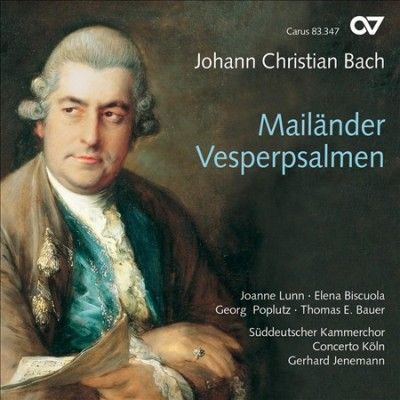 Johann Christian Bach: Mailander Vesperpsalmen (CD / Album)