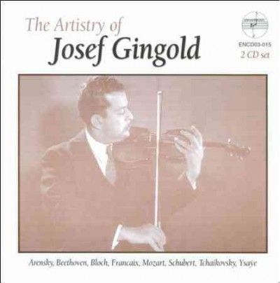 Artistry of Josef Gingold - (Import CD)