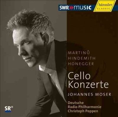 Martinu/Hindemith/Honegger: Cello Konzerte (CD / Album)