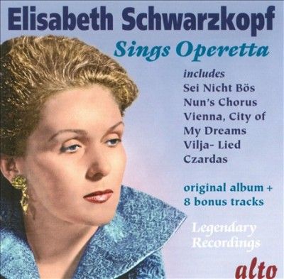 Elisabeth Schwarzkopf Sings Operetta (CD / Album)