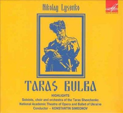 Nikolay Lysenko: Taras Bulba (CD / Album)