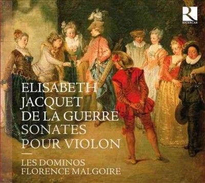 Les Dominos - Jacquet De La Guerre: Sons For Violin (CD)