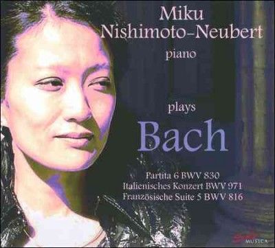 Miku Nishimoto-Neubert Plays Bach (CD / Album)