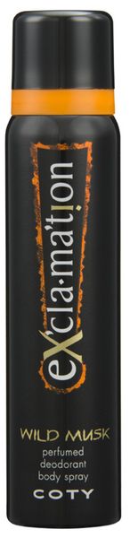 Exclamation - Wild Musk Perfume Body Spray - 90Ml