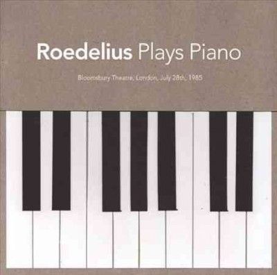 Roedelius - Plays Piano (live In London 1985) (CD)