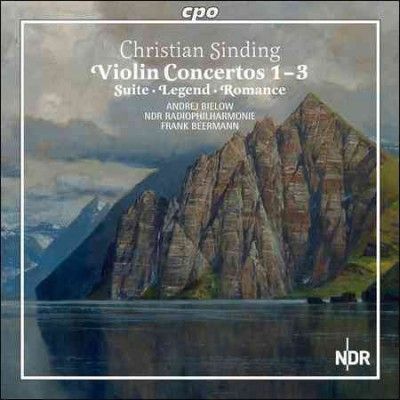 Ndr Radiophilharmoni - Sinding: Violin Concertos 1 - 3 (CD)
