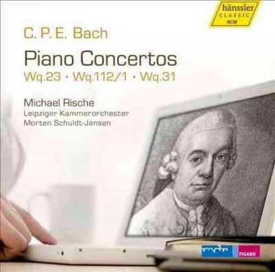 C.P.E. Bach: Piano Concertos, Wq23/Wq112/1/Wq31 (CD / Album)