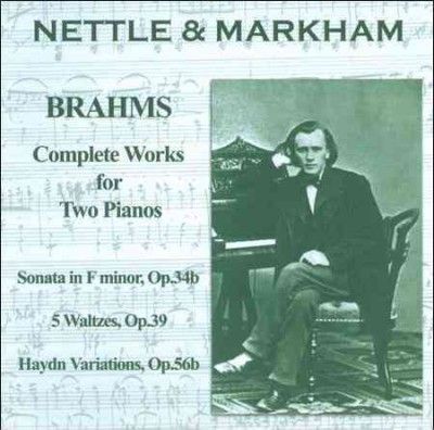 Complete Works for Two Pianos (Nettle, Markham) (CD / Album)