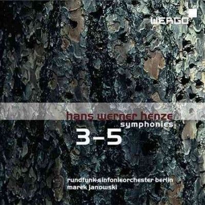 Hans Werner Henze: Symphonies 3-5 (CD / Album)