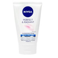 Nivea Perfect & Radiant Cleansing Foam - 100ml | Buy Online in South ...