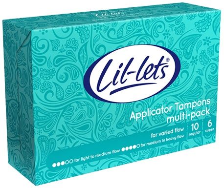 Lil-lets Applicator Tampons Multipack - 16's