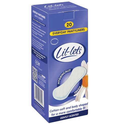 Lil-lets Everyday Scented Panty Liners - 20's