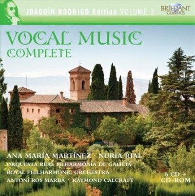 Joaquin Rodrigo - Rodrigo: Complete Vocal Music Rodri V3 (CD)