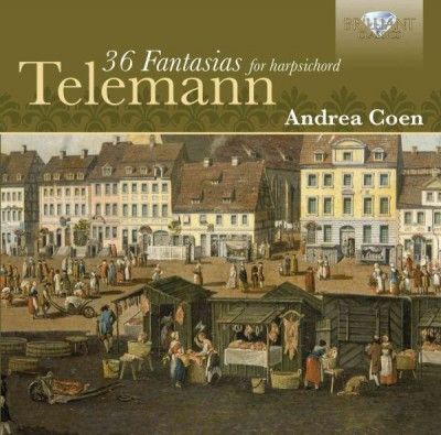 Telemann: 36 Fantasias for Harpsichord (CD / Box Set)