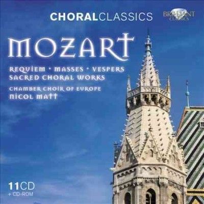 Chamber Choir Of Eur - Mozart: Requiem Masses Vespers Sacred (CD)