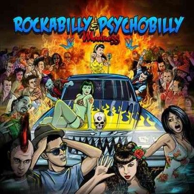 Various - Rockabilly &amp; Psychobilly Madness (CD)