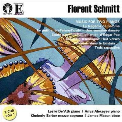 Schmitt:Music for Two Pianos - (Import CD)