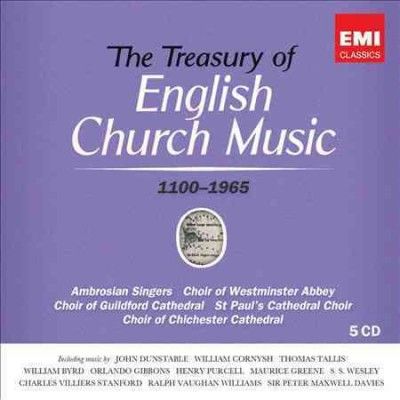 Various - Treasury Of English Church Music (CD)