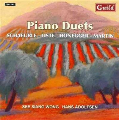 Piano Duets by List Honegger Schaeubl - (Import CD)