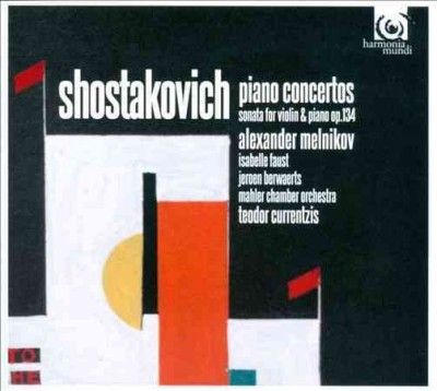 Shostakovich: Piano Concertos/Sonata for Violin &amp; Piano, Op. 134 (CD / Album)