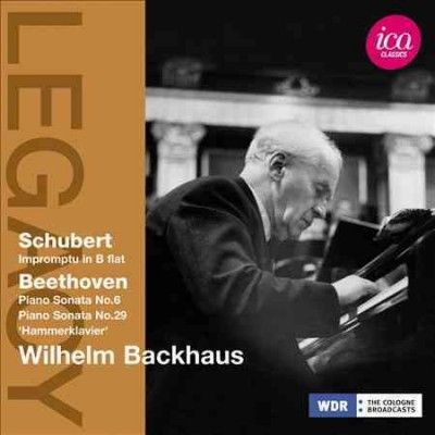 Schubert: Impromptu in B Flat/Beethoven: Piano Sonata No. 6/... (CD / Album)