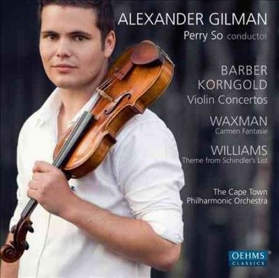 Barber/Korngold: Violin Concertos/Waxman: Carmen Fantasie/ (CD / Album)
