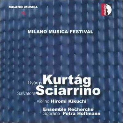 Hiromi Kikuchi - Kurtag/sciarrino: Milan M Fest Live V4 (CD)