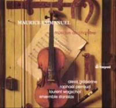 Ensemble Stanislas - Emmanuel: Chamber Music (CD)