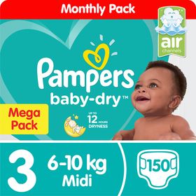 pampers monthly pack size 3