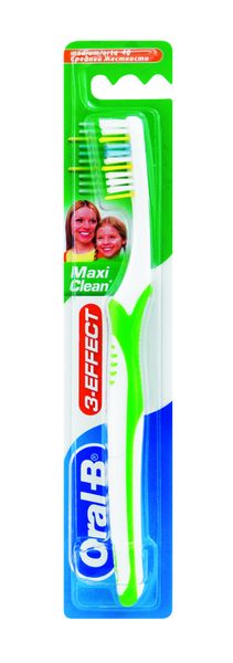 Oral-B - 3 Effect Maxi Clean 40 Medium Manual Brush 3 Effects