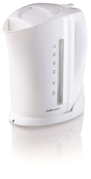 Mellerware - 1.75 Litre Kettle Cordless - White