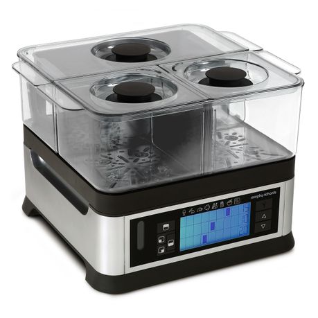morphy richards intellisteam electric food steamer