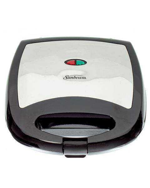 Sunbeam 4 Slice Sandwich Toaster - Silver/Black - SFS-2108