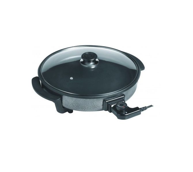 Sunbeam - 30cm Frypan &amp; Pizza Pan - Black