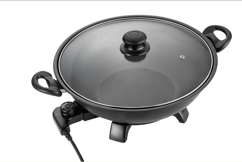 Sunbeam - 5 Litre Supreme Electric Wok - Black