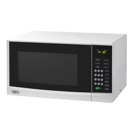 Defy 28 Litre 900w Led Microwave Oven White Online In Defy 28 Litre 900w Led Microwave Oven
