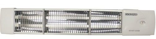 Goldair - 1200W 2 Bar Wall Mountable Bathroom Heater - White - 4296DB