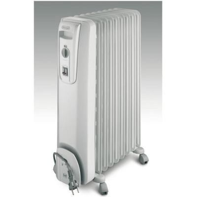 Delonghi - 9 Fin Oil Fin Heater - Grey